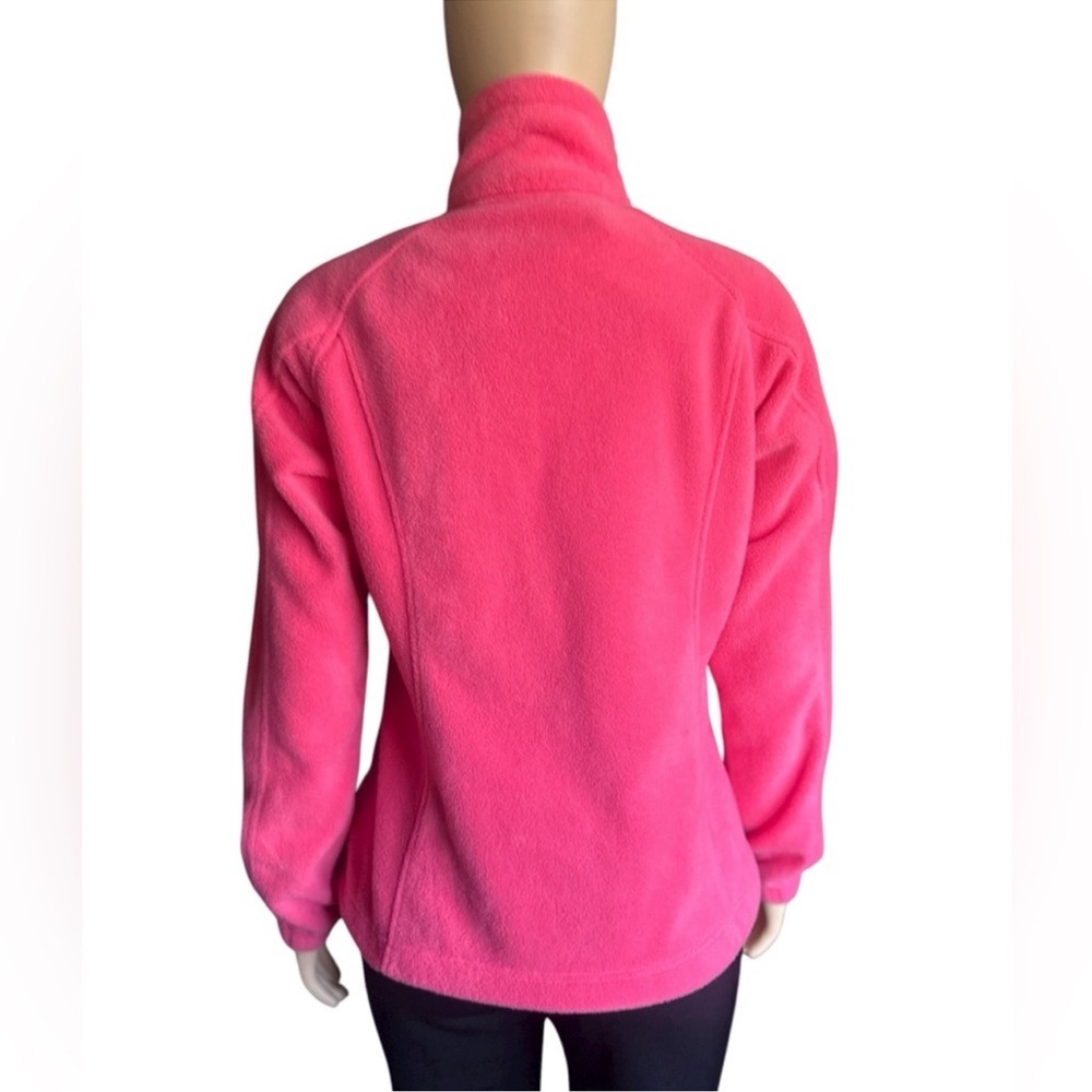 Columbia Women's Vibrant Pink Fleece Sport Jacket - Picture 3 of 11